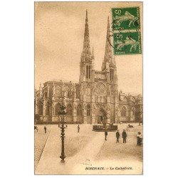 carte postale ancienne 33 BORDEAUX. Cathédrale 1910