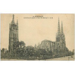 carte postale ancienne 33 BORDEAUX. Cathédrale Saint-André 1925 CB 114