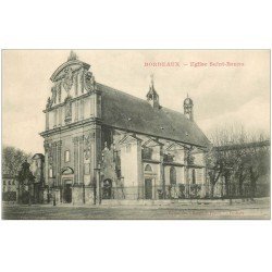 carte postale ancienne 33 BORDEAUX. Eglise Saint-Bruno