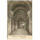 carte postale ancienne 33 BORDEAUX. Eglise Saint-Seurin Portail intérieur