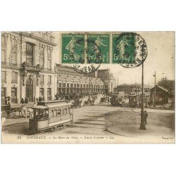 carte postale ancienne 33 BORDEAUX. Gare du Midi 1920