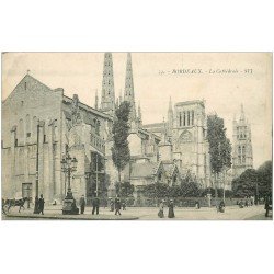 carte postale ancienne 33 BORDEAUX. La Cathédrale n° 33