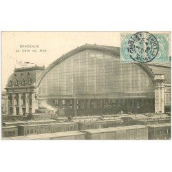 33 BORDEAUX. La Gare du Midi 1905