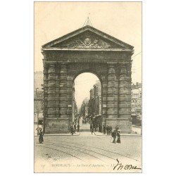 carte postale ancienne 33 BORDEAUX. Porte Aquitaine 1903