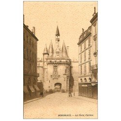 carte postale ancienne 33 BORDEAUX. Porte Caillau 1921