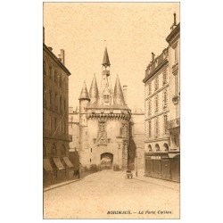 carte postale ancienne 33 BORDEAUX. Porte Caillau 1921