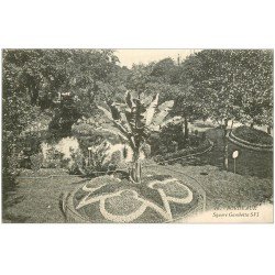 carte postale ancienne 33 BORDEAUX. Square Gambetta