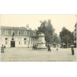 carte postale ancienne 33 BORDEAUX. Statue Place Tourny