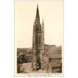 carte postale ancienne 33 LIBOURNE. Flèche Cathédrale