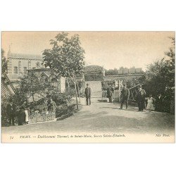 carte postale ancienne 03 VICHY. Source Sainte-Elisabeth