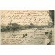 carte postale ancienne 33 LIBOURNE. Pont Suspendu