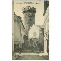 carte postale ancienne 03 VICHY. Tour de l'Horloge 1911 n° 244
