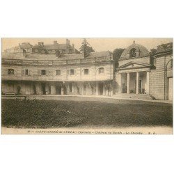 carte postale ancienne 33 SAINT-ANDRE-DE-CUBZAC. Château du Bouilh Chapelle