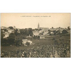 carte postale ancienne 33 SAINT-EMILION. Ville et Vignobles BR 2