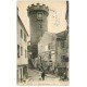 carte postale ancienne 03 VICHY. Tour de l'Horloge 1917 LL 75 Hôtel Genette