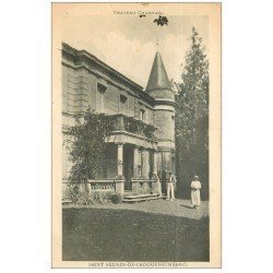 carte postale ancienne 33 SAINT-SEURIN-DE-CADOURNE. Château Charmail