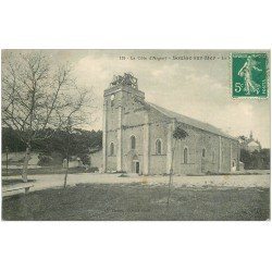 carte postale ancienne 33 SOULAC-SUR-MER. La Basilique Notre-Dame-de-la-Fin-des-Terres