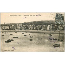 carte postale ancienne 35 CANCALE. Houle de la Jetée 1931