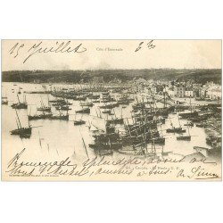 carte postale ancienne 35 CANCALE. La Houle 1901