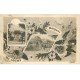 carte postale ancienne 03 VICHY. Un bonjour 1935.