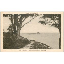 carte postale ancienne 35 CANCALE. Pointe Hock Rocher