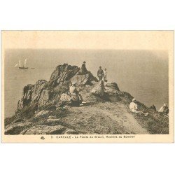 carte postale ancienne 35 CANCALE. Rochers du Sommet Pointe du Grouin