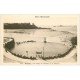 carte postale ancienne 35 DINARD. Ecluse et Piscine