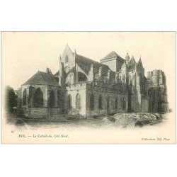 carte postale ancienne 35 DOL. Cathédrale N° 62 vers 1900