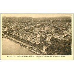 carte postale ancienne 03 VICHY. Vue prise d'Avion