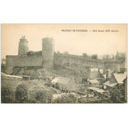 carte postale ancienne 35 FOUGERES. Château et Potagers