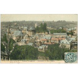 carte postale ancienne 35 FOUGERES. Panorama 1904