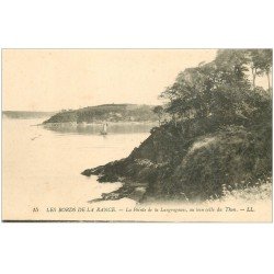 carte postale ancienne 35 LA POINTE DE LA LANGROGNAIS et celle du Thon