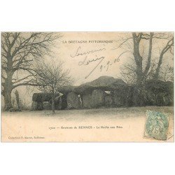 carte postale ancienne 35 LA ROCHE AUX FEES 1906