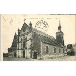 carte postale ancienne 35 MONTLOUIS. L'Eglise 1931