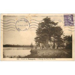 carte postale ancienne 35 PAIMPONT. Etang Pas du Houx 1941