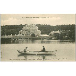 carte postale ancienne 35 PIRE. Château de Monbouan vers 1900