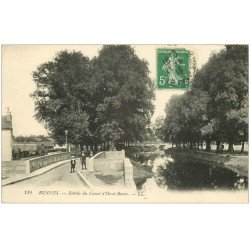 carte postale ancienne 35 RENNES. Canal Ile-et-Rance 1913