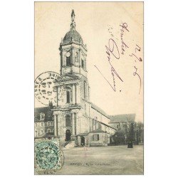 carte postale ancienne 35 RENNES. Eglise Notre-Dame 1906