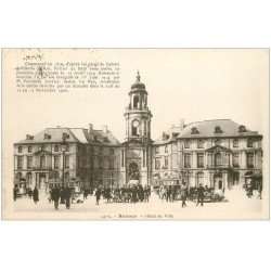 carte postale ancienne 35 RENNES. Hôtel de Ville 4419