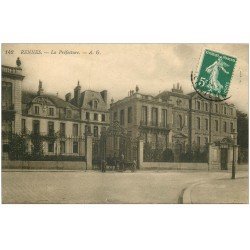 carte postale ancienne 35 RENNES. Préfecture 1914