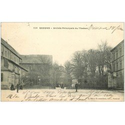 carte postale ancienne 35 RENNES. Thabor Entrée 1907