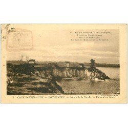 carte postale ancienne 35 ROTHENEUF. Pointe Varde 1932