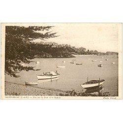 carte postale ancienne 35 SAINT-BRIAC. Port et Balcon 1939