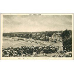 carte postale ancienne 35 SAINT-CAST. Plage 3441