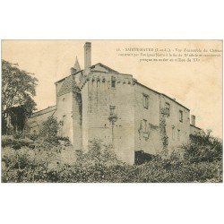 carte postale ancienne 35 SAINTE-MAURE. Château Foulgues 1924