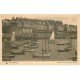carte postale ancienne 35 SAINT-MALO. Avant-Port Quai Dinard 1939