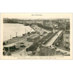 carte postale ancienne 35 SAINT-MALO. Bassin Vauban n°12