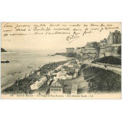 carte postale ancienne 35 SAINT-MALO. Bon-Secours 1924