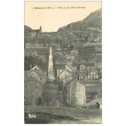 carte postale ancienne 05 BRIANCON. Ville la plus élevée d'Europe