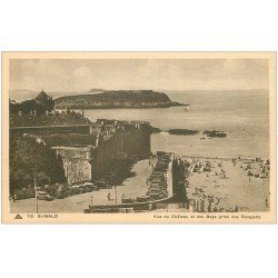 carte postale ancienne 35 SAINT-MALO. Château et Beys